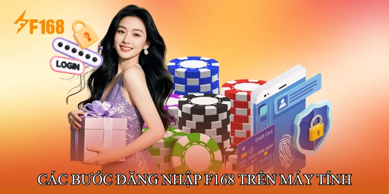 Các Bước Đăng Nhập F168 Trên PC